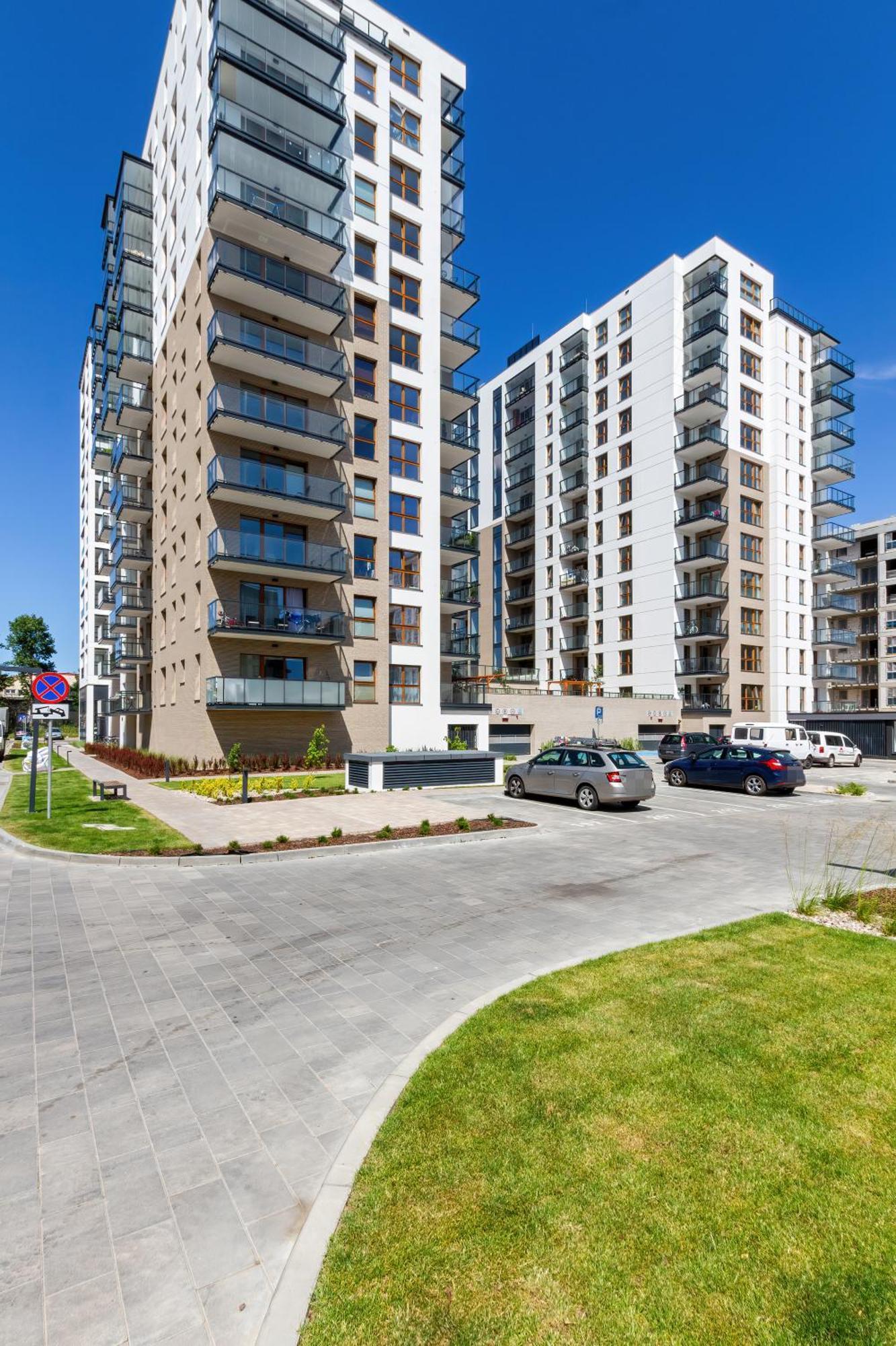 Apartament Z Widokiem Na Morze Obok Parku Millenium W Gdansku By Noclegi Renters Kültér fotó