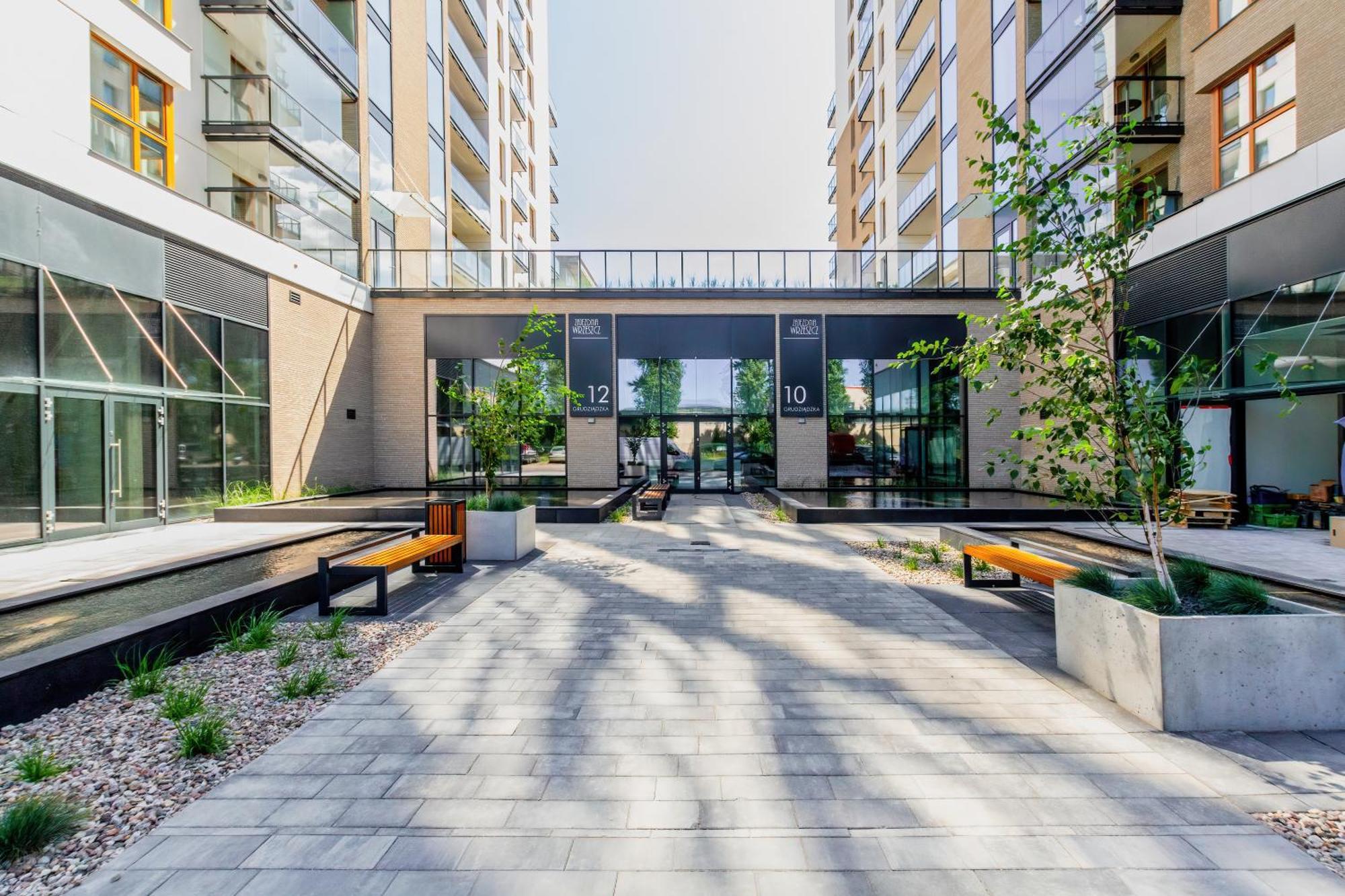 Apartament Z Widokiem Na Morze Obok Parku Millenium W Gdansku By Noclegi Renters Kültér fotó