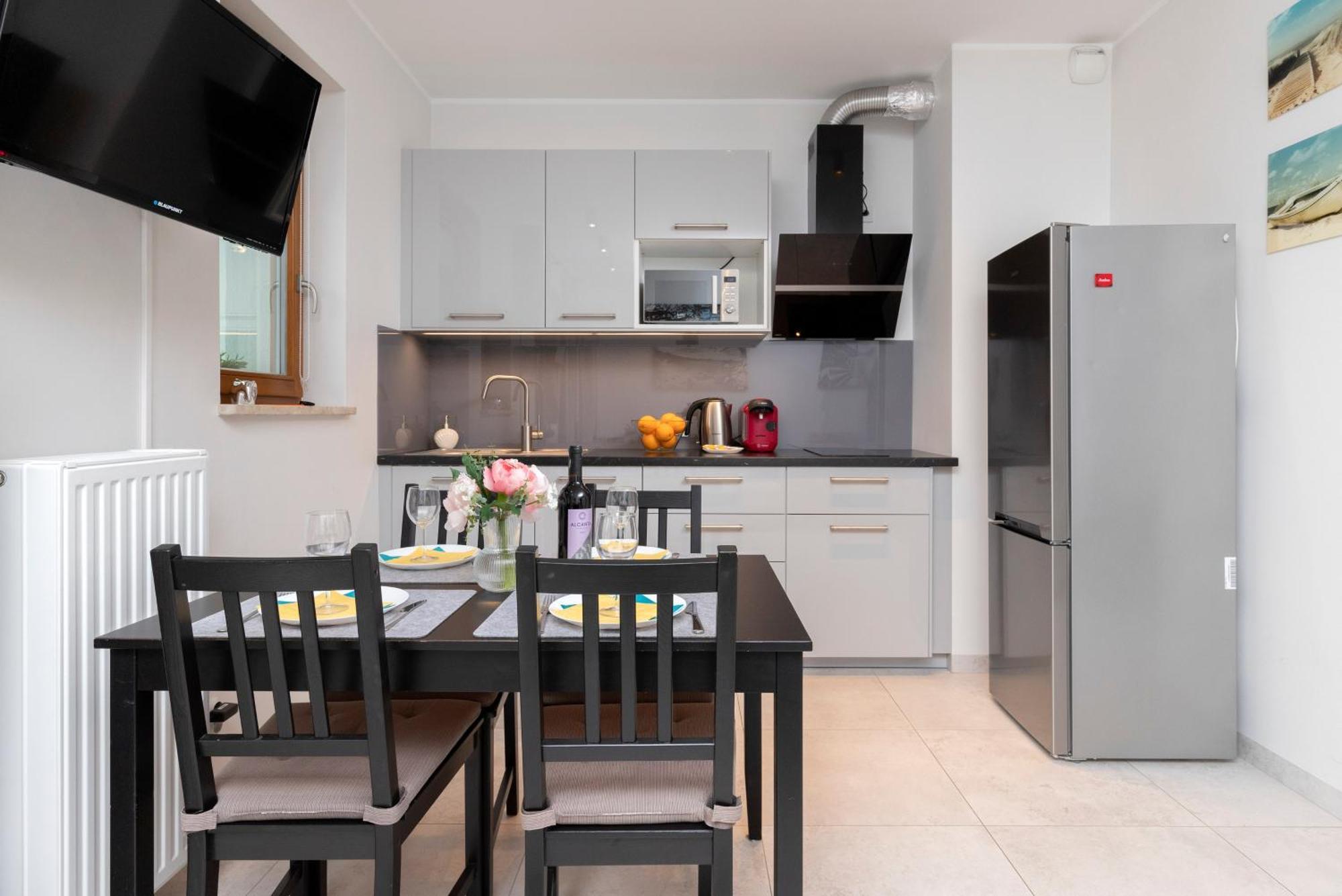 Apartament Z Widokiem Na Morze Obok Parku Millenium W Gdansku By Noclegi Renters Kültér fotó